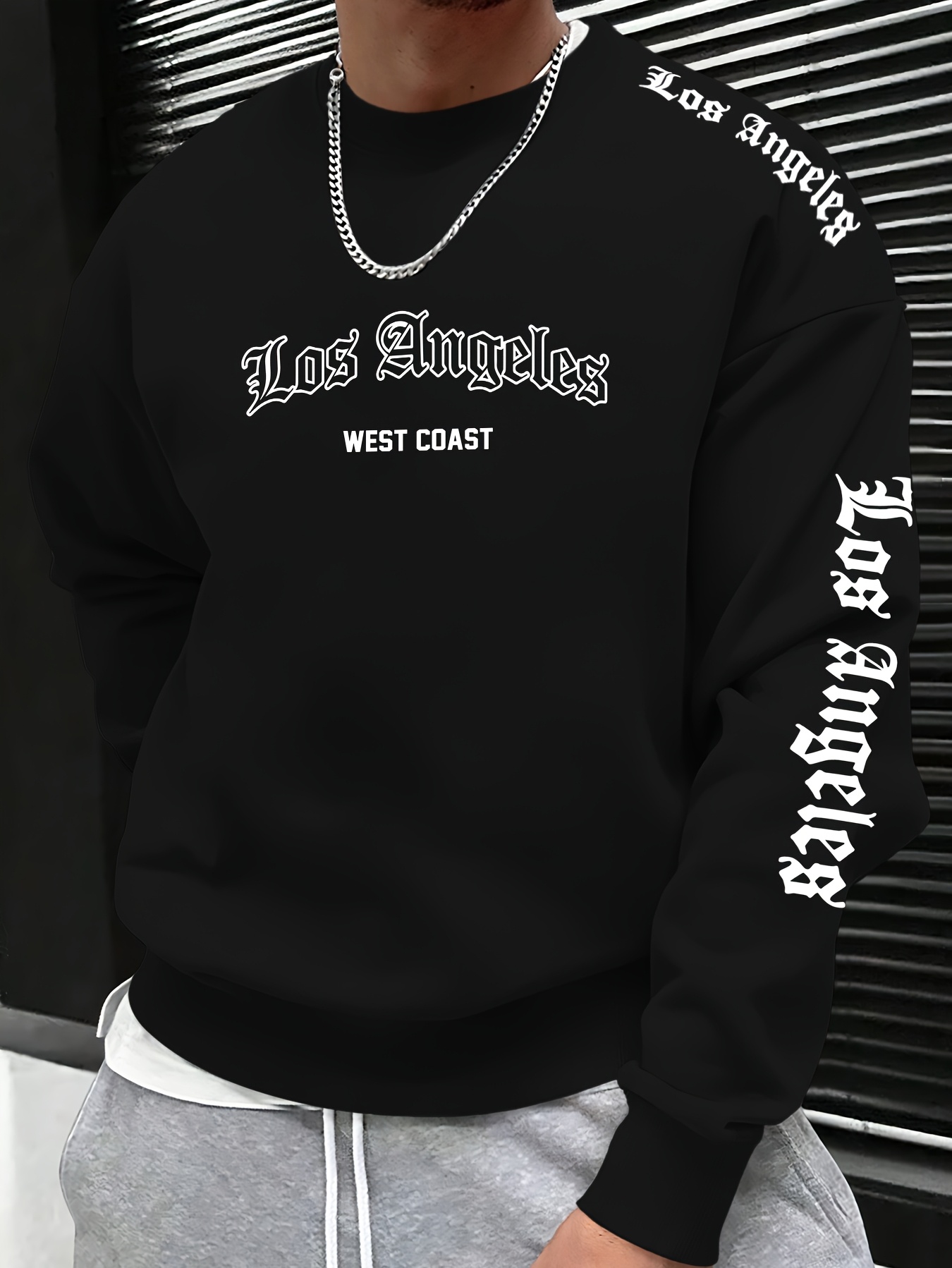 Eve Party - 2026 Autumn/Winter Men's Round-neck Sweatshirt with
