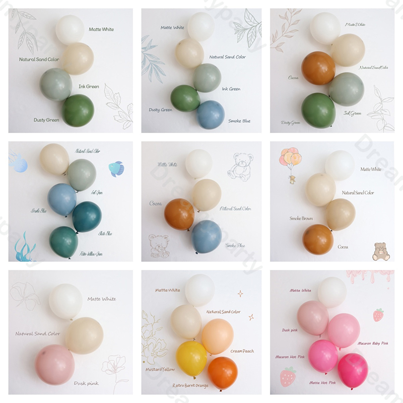Balloon Arch Kit - 5/10/12/18inch Pastel Balloon Garland Arch Navy
