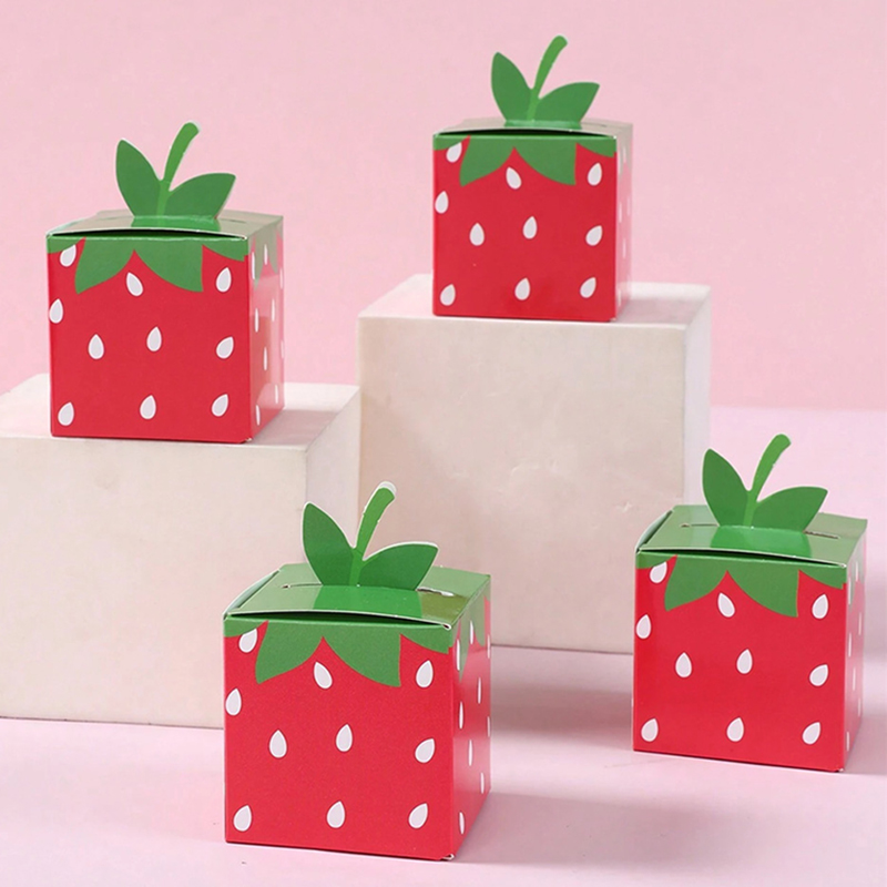 5/10/20pcs Strawberry Party Fa - Event Party Box 评论和价格