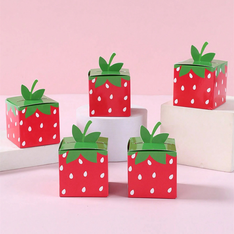 5/10/20pcs Strawberry Party Fa - Event Party Box 评论和价格