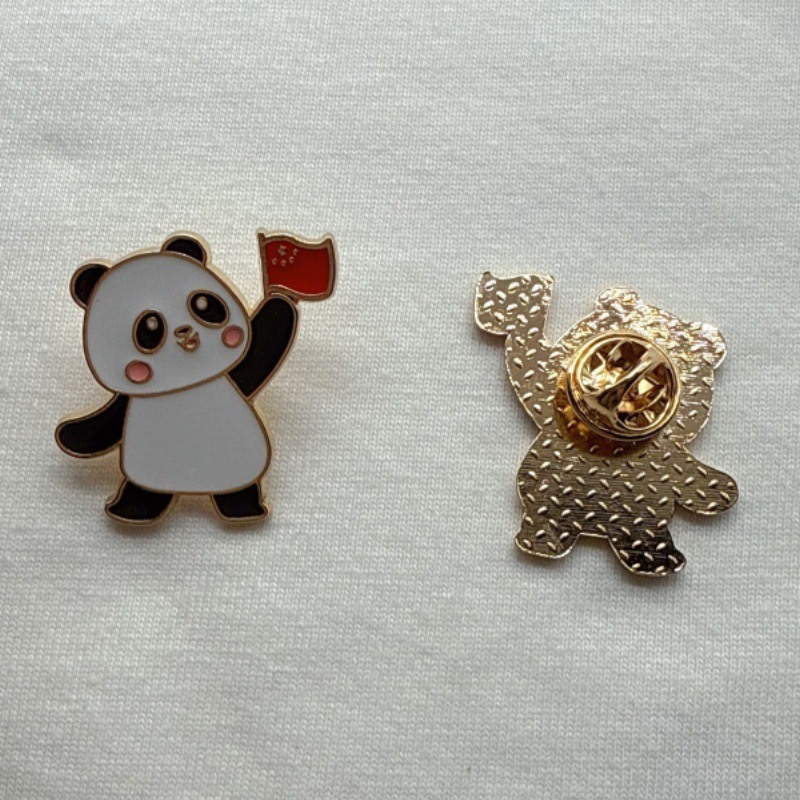 6pcs Cartoon China Panda Badge - Supply Event 评论和价格
