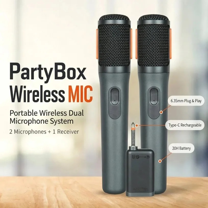 Wireless Microphone Dual Handh - Event & Party Supply Photos 评论和价格