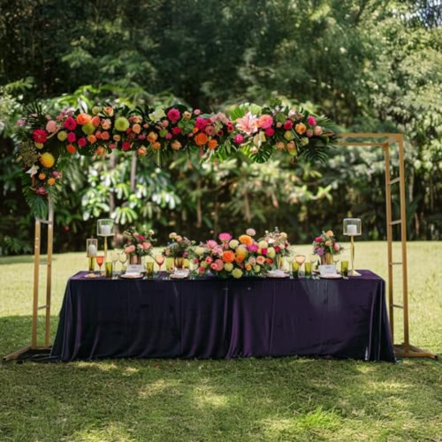 Wedding arch for ceremony, rec - Photo Booth Frame 评论和价格