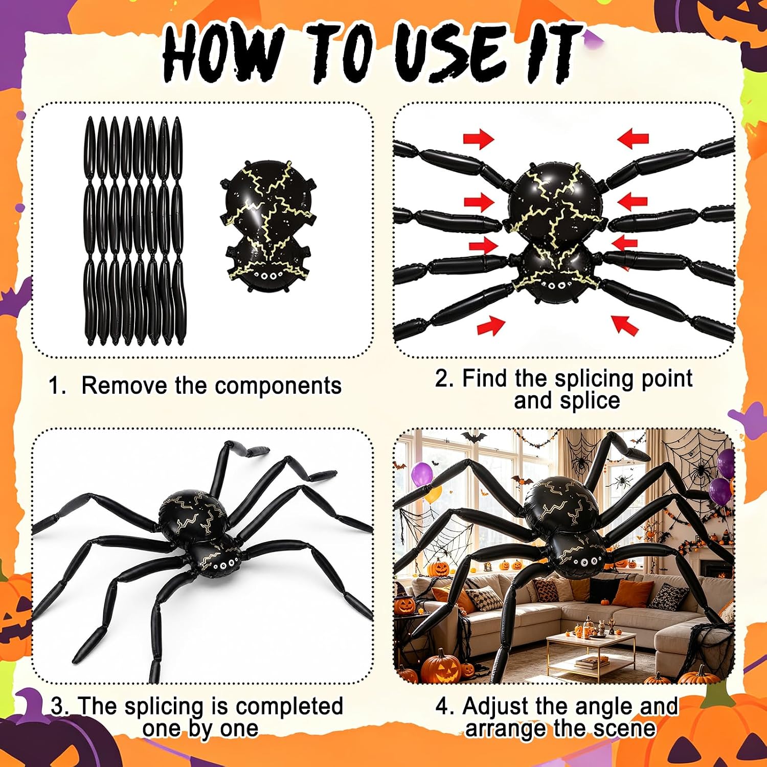 Halloween Balloon Arch Kit wit - Balloon Arch Kit 评论和价格