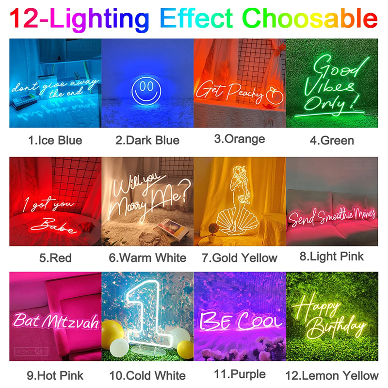Custom Led Neon Signs LED Ligh - Neon Sign Party 评论和价格