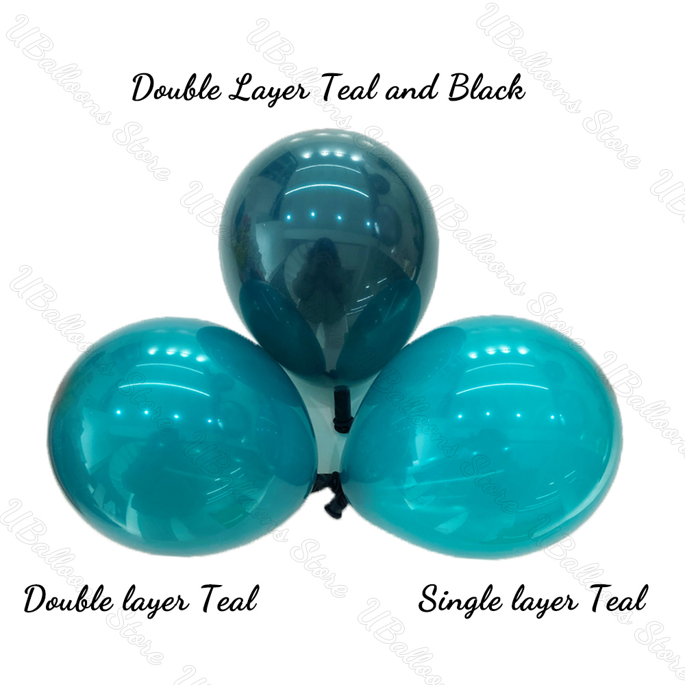 5/10/12/18inch Dark Teal Ballo - Balloon Pump Hand 评论和价格